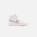 nike women s blazer mid 77 in summit white metallic silver - KITH-SHOP