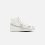 nike women s blazer mid 77 vintage in sail light bone and black - KITH-SHOP