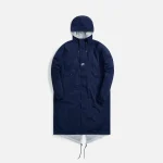 nike x kim jones reversible parka in obsidian and hydrogen blue - KITH-SHOP