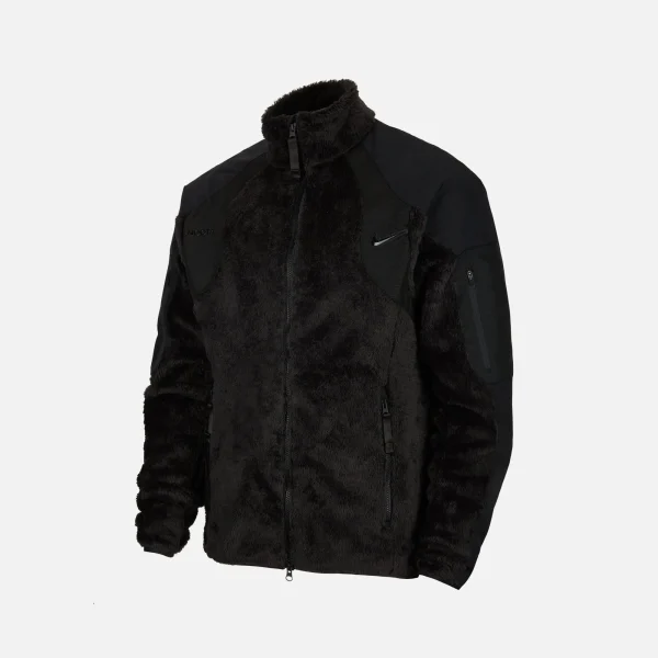 nike x nocta nrg polar fleece jacket in black - KITH-SHOP