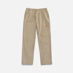 nike x travis scott air jordan brown canvas pants - KITH-SHOP