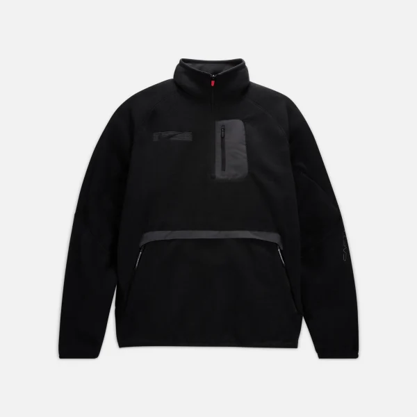 nike x travis scott nrg black bh quarter zip jacket - KITH-SHOP