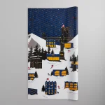 nocturnal christmas village wrapping paper - KITH-SHOP