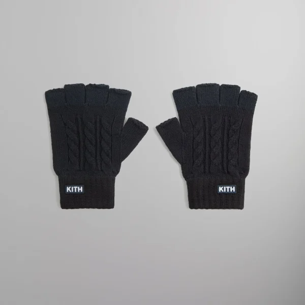 nocturnal kithmas color block fingerless gloves - KITH-SHOP