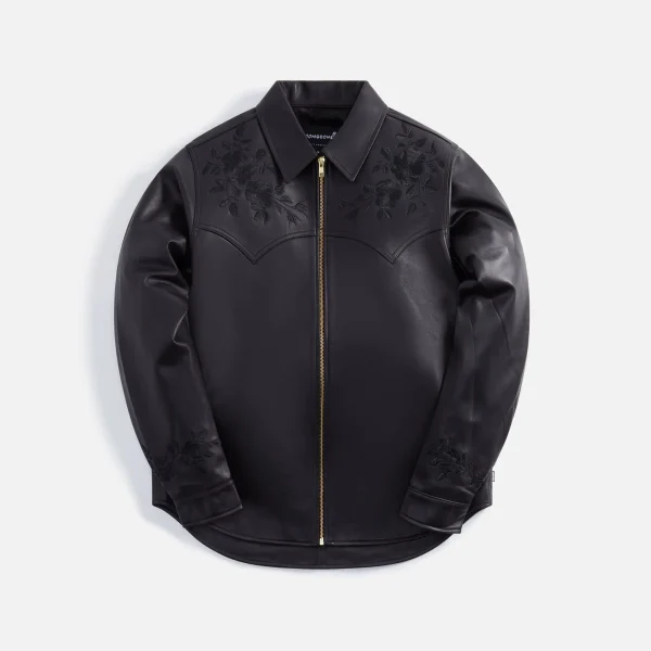 noon goons black drop top zip shirt - KITH-SHOP