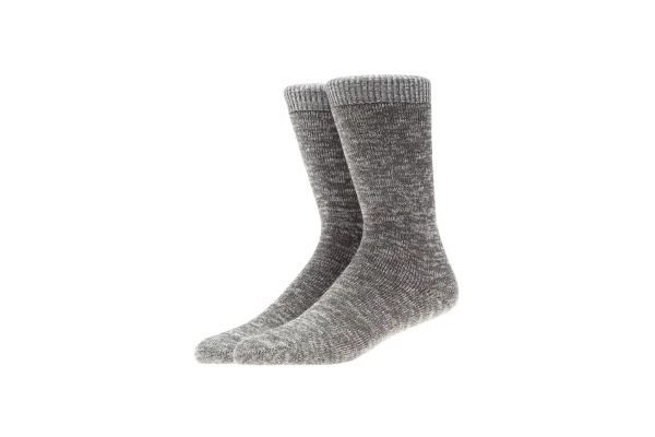 norse projects bjarki blend socks in charcoal - KITH-SHOP