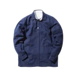 norse projects navy jens linen shirt - KITH-SHOP