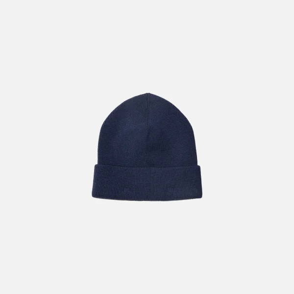 norse projects navy merino wool beanie - KITH-SHOP