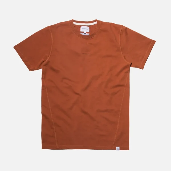 norse projects pure umber dry cotton t shirt - KITH-SHOP