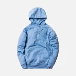 norse projects summer classic hoodie in luminous blue - KITH-SHOP