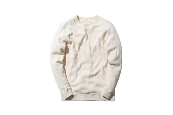 norse projects vagn knit crew sweater ecru - KITH-SHOP