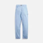 objects iv life denim baggy jean in pop blue - KITH-SHOP