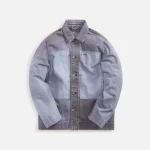 objects iv life patina blue four pocket jacket - KITH-SHOP