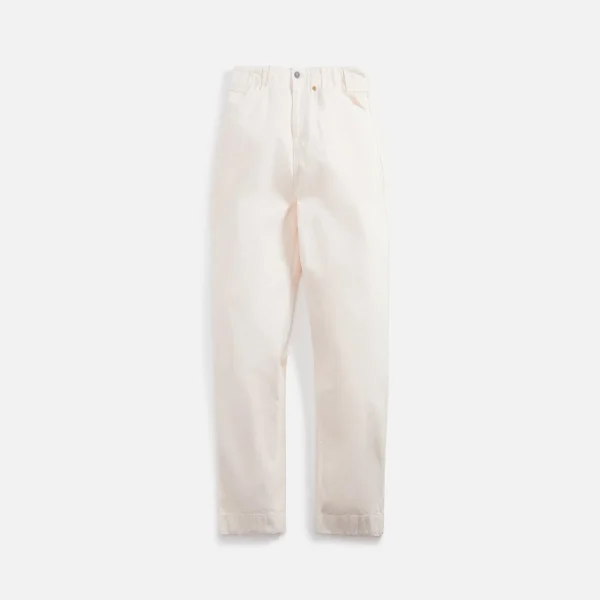 objects iv life wide leg denim jeans soft pale pink - KITH-SHOP