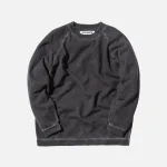 off white black fleece crewneck sweatshirt - KITH-SHOP