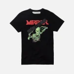 off white black multi mirror skull graphic tee - KITH-SHOP