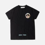 off white black multi peace graphic tee - KITH-SHOP