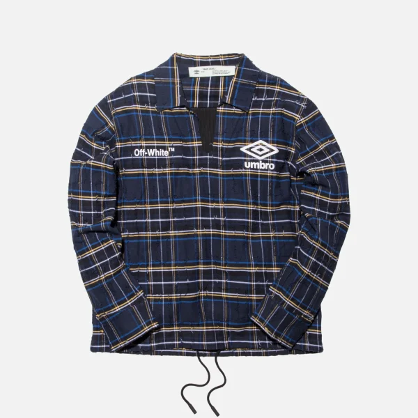 off white blue x umbro collaboration jacket - KITH-SHOP