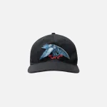 off white eagle embroidered cap black multicolor design - KITH-SHOP