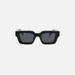 off white virgil black dark grey sunglasses - KITH-SHOP