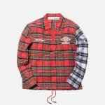 off white x umbro red collaboration jacket - KITH-SHOP