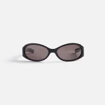 opel flatlist sunglasses black frame black lens - KITH-SHOP