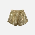 oseree gold paillettes mini dress short length - KITH-SHOP