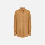 oseree lumiere longline toffee shirt - KITH-SHOP