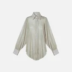 oseree lumiere platinum long shirt - KITH-SHOP