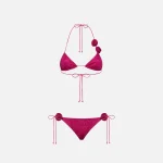 oseree lumiere rose fuchsia microkini swimsuit - KITH-SHOP