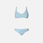 oseree sporty shine bra in candy blue - KITH-SHOP