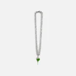 ottolinger green diamond accent necklace - KITH-SHOP