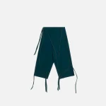 ottolinger khaki green biker shorts with adjustable straps ski leggings - KITH-SHOP