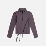 ottolinger long sleeve ski top with adjustable straps taupe and black - KITH-SHOP