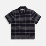 our legacy navy summer plaid elder shirt - KITH-SHOP