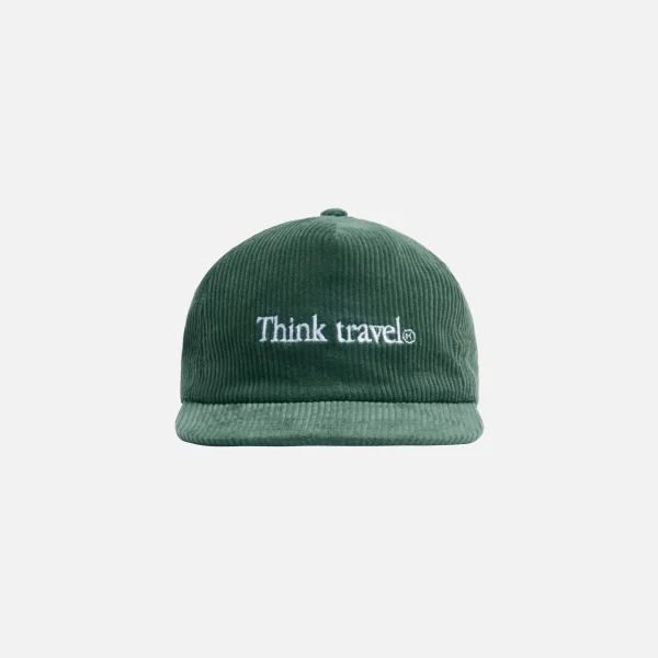 oyster think olive travel snapback hat - KITH-SHOP