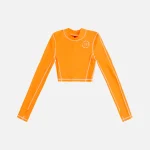 p e nation stride top in vibrant shocking orange - KITH-SHOP