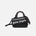 palm angels black bandana print crash bag with handle - KITH-SHOP