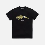 palm angels croco classic black and green graphic tee - KITH-SHOP