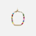 palm angels rainbow logo bracelet - KITH-SHOP