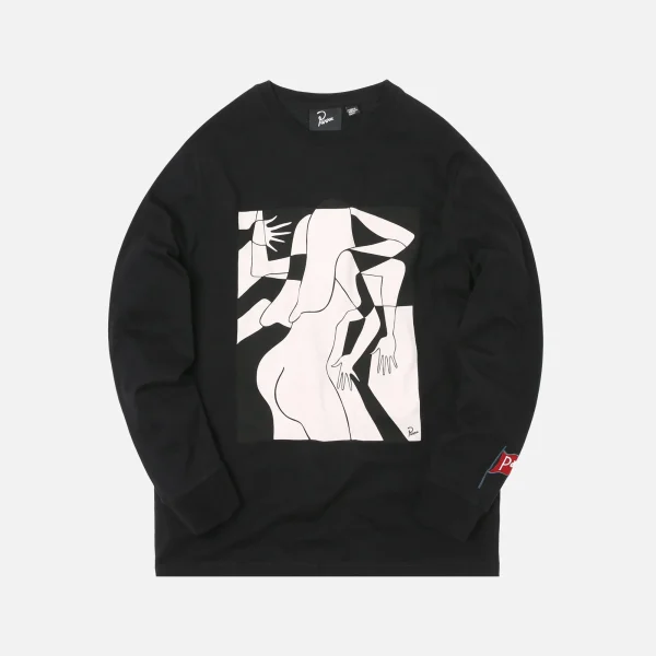 parra artist businesswoman long sleeve black tee - KITH-SHOP