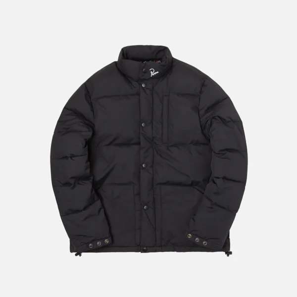 parra black puffer jacket grab the flag design - KITH-SHOP