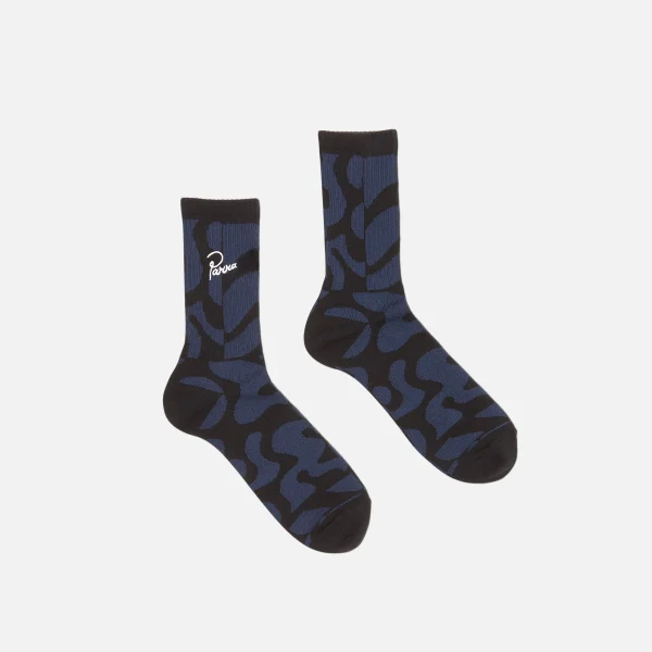 parra blue duo gemstone crew socks - KITH-SHOP