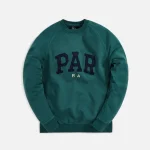 parra college green crewneck sweatshirt - KITH-SHOP