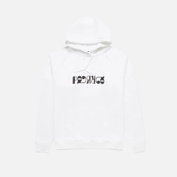 parra fancy logo hoodie white - KITH-SHOP