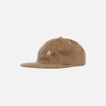 parra fonts are us camel 6 panel cap - KITH-SHOP