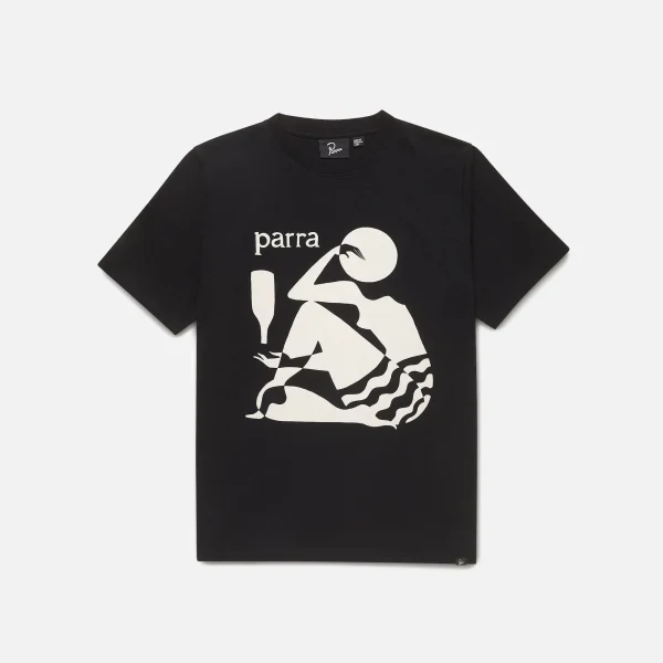 parra jomo tee in black - KITH-SHOP