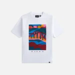 parra nijmegen trip graphic tee white - KITH-SHOP