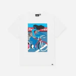 parra photo finish graphic tee white - KITH-SHOP