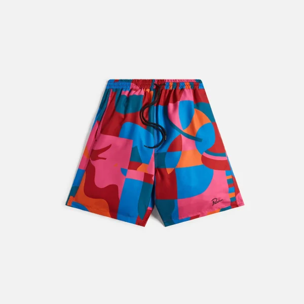 parra sitting pear multi color swim shorts - KITH-SHOP